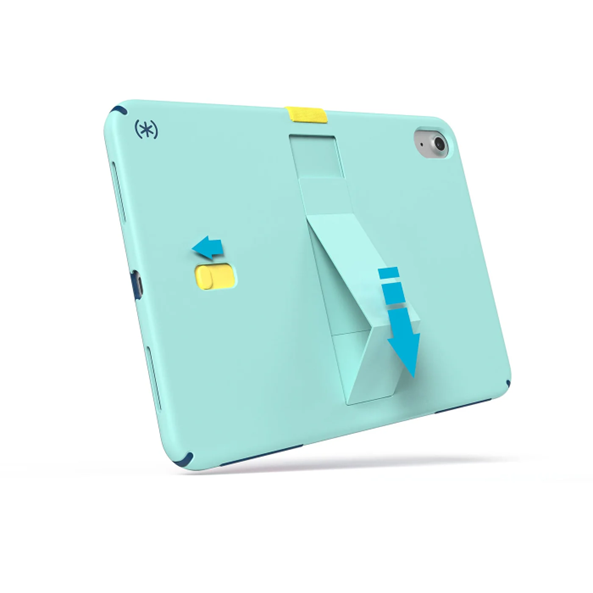Speck Standy Shell Case for iPad 10/11 Gen - Glass Teal/Deep Sea Blue