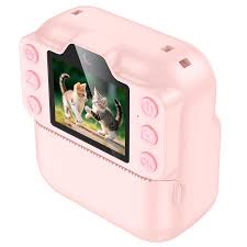 HOCO DV211 Kid's Instant Print Camera - Pink
