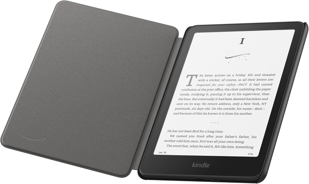 Amazon Kindle Case, Thin and Lightweight, Foldable Protective Cover -Black