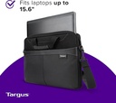 TARGUS 15.6" Business Casual Slim Briefcase, Black