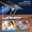 Craftreasure Laptop Cooling Stand with Fan and 360 ° Rotating Base