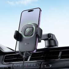 HOCO HW32 Wireless Car Charger - Black