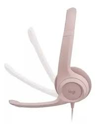 Logitech  H390 USB Computer Headset - Rose