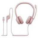 Logitech  H390 USB Computer Headset - Rose