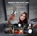 NEEWER BASICS Magnetic Selfie Light Compatible with MagSafe iPhone