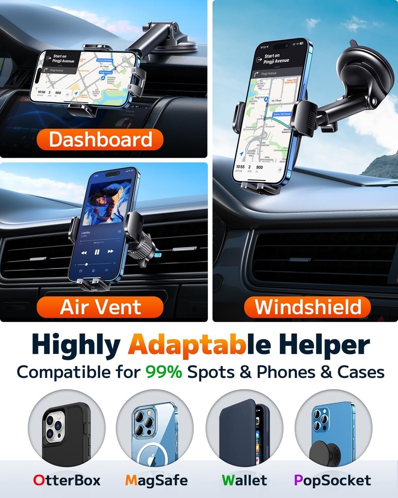 Qifutan Car Phone Holder Mount