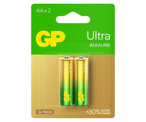 GP AA Ultra Battery 2pk