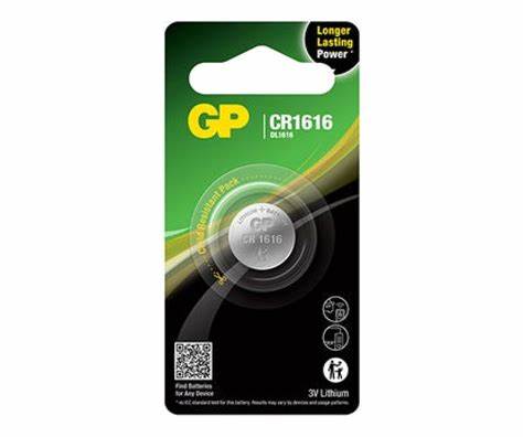GP 3V Lithium CR1616 Battery