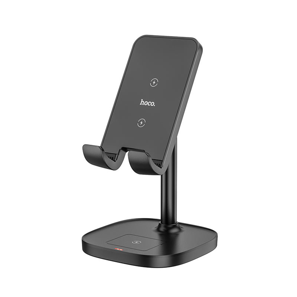 HOCO CW37 2 in 1 Charge Stand Black