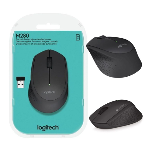 Logitech M280 Wireless Mouse Black