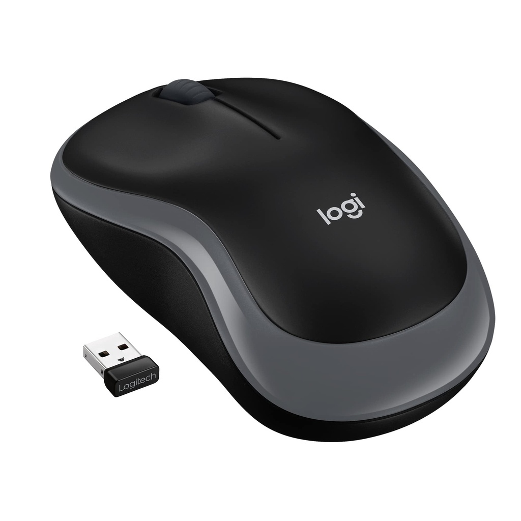 Logitech M185 Wireless Mouse Graphite