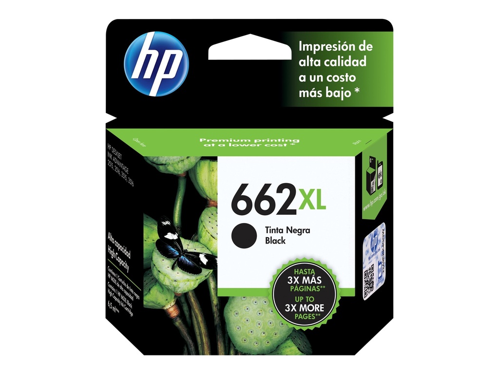 HP Ink 662XL Black