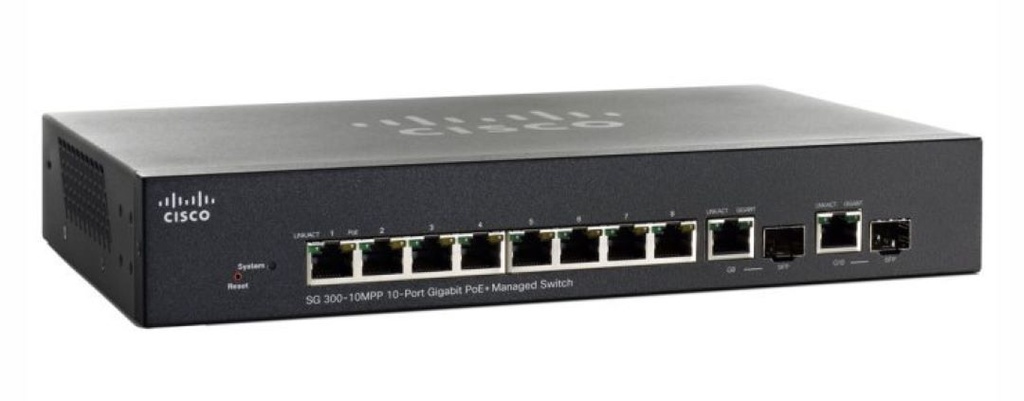 Cisco SG300-10MPP PoE Switch