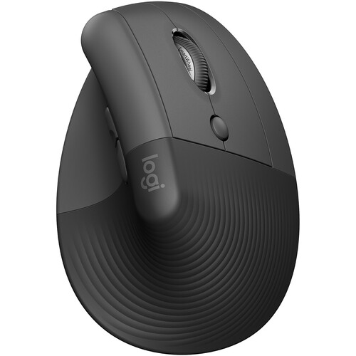 Logitech LIFT Ergo Wireless Mouse Graphite