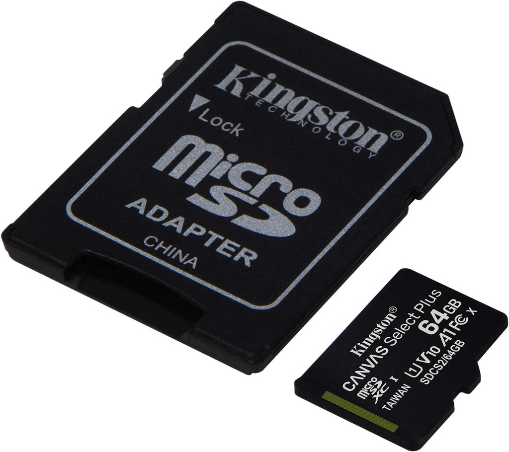 Kingston Canvas Go microSDHC CG3 64GB