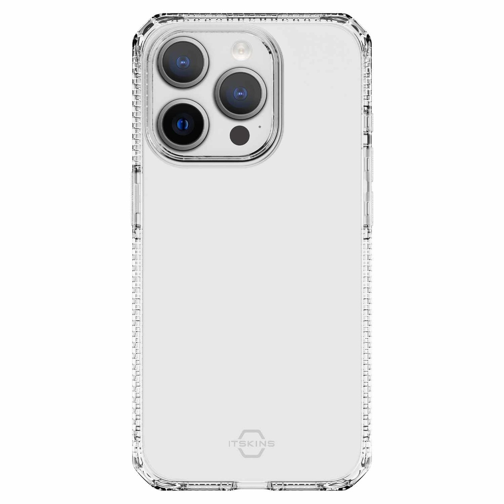 ItSkins Spectrum R Clear Case for iPhone 15 Pro Transparent