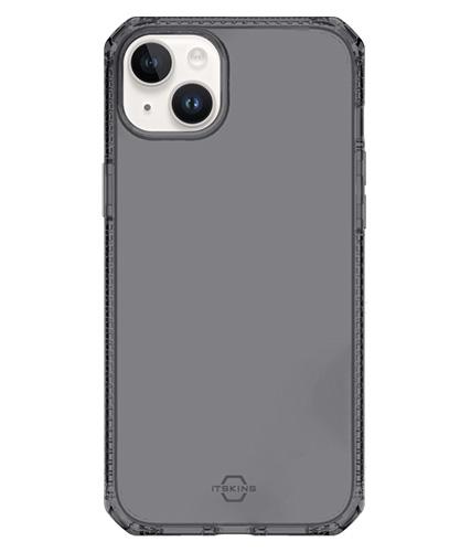 ItSkins Spectrum R Clear Case for iPhone  15/14 Plus - Smoke
