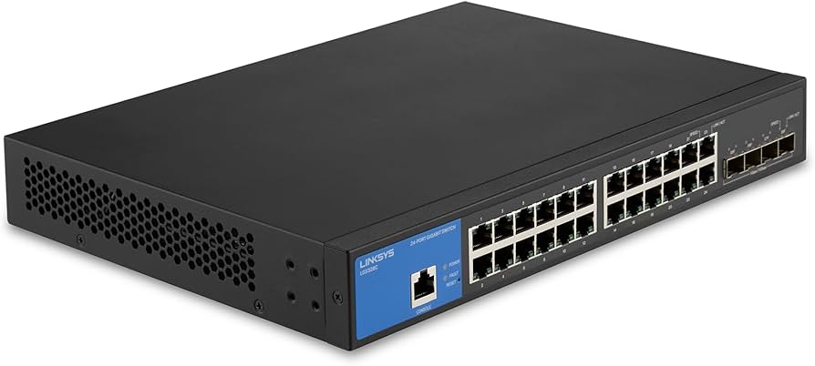 Linksys Linksys 24-Port Managed Gigabit Switch 4 10G SFP+ TAA