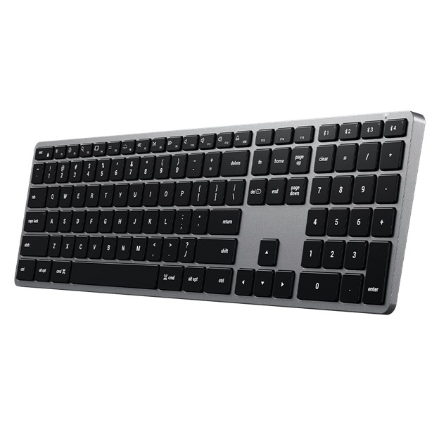 Satechi - Slim X3 Bluetooth Backlit Keyboard - Space Gray