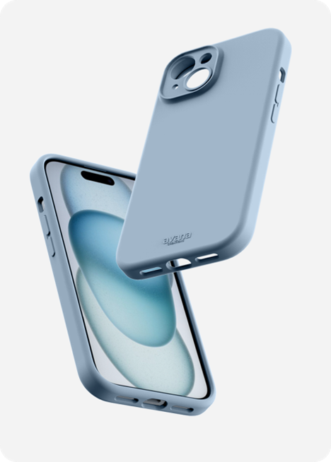 Avana - Velvet MagSafe Case iPhone 15 / iPhone 14 / iPhone 13 - Sky