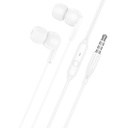 HOCO M124 Wide Universal earphones with mic White
