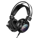 HOCO W110 Resource Wired Gaming Headphones - Black