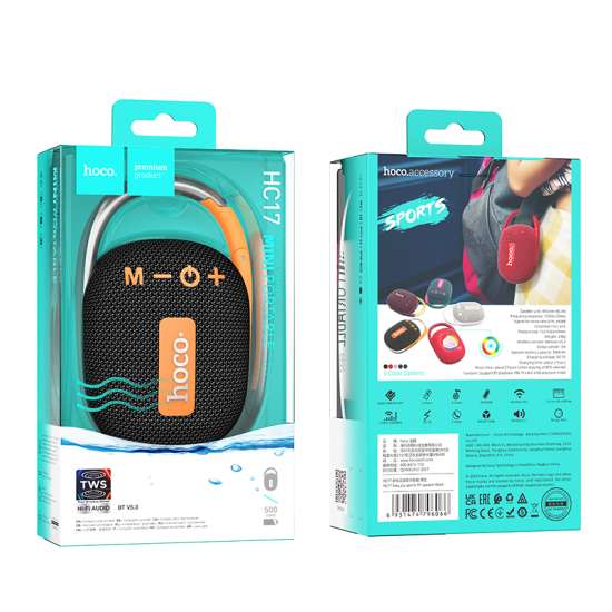 HOCO HC17 Easy Joy Sports BT speaker - Black