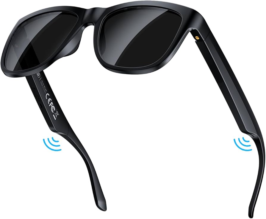 XO Smart Bluetooth Sunglasses - Black