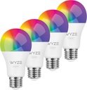 WYZE Bulb Color, 1100 Lumen WiFi RGB and Tunable White A19 Smart Bulb
