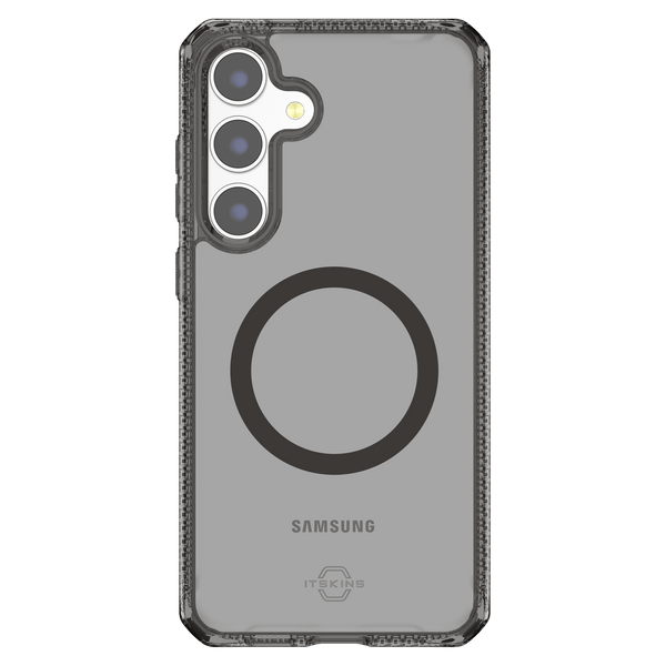 ItSkins Hybrid R Vapor MagSafe for Samsung Galaxy S25 - Smoke