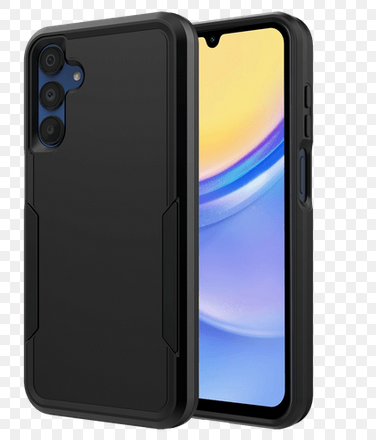 AMPD- Dual Layer Military Drop Samsung Galaxy S25 - Black