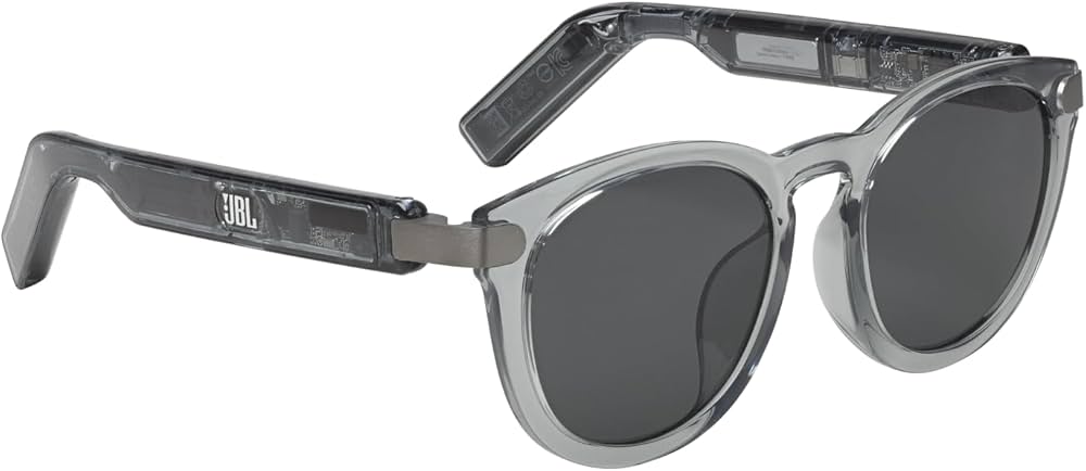 JBL SoundGear Frames Round Audio Sunglasses - Onyx