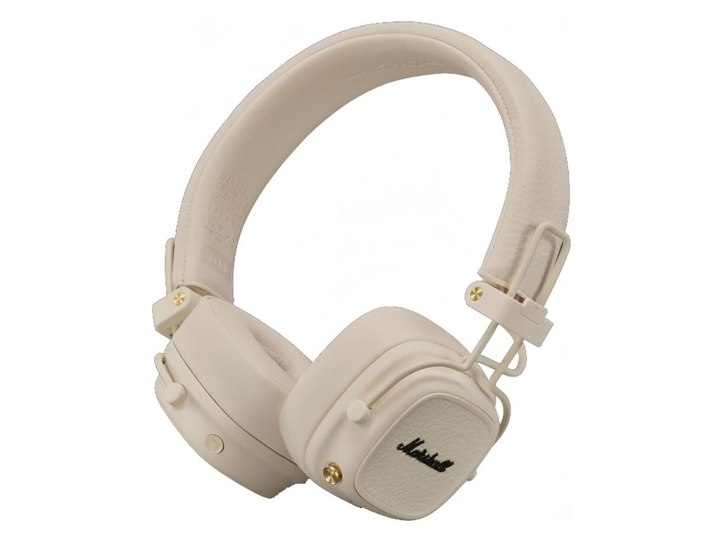 Marshall Major V Bluetooth On Ear Headphones - Cream