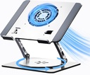 Craftreasure Laptop Cooling Stand with Fan and 360 ° Rotating Base