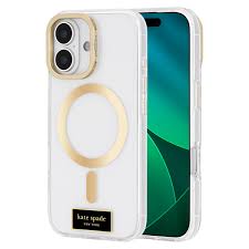 Kate Spade Protective MagSafe Case with Stand iPhone17 - Icon Clear