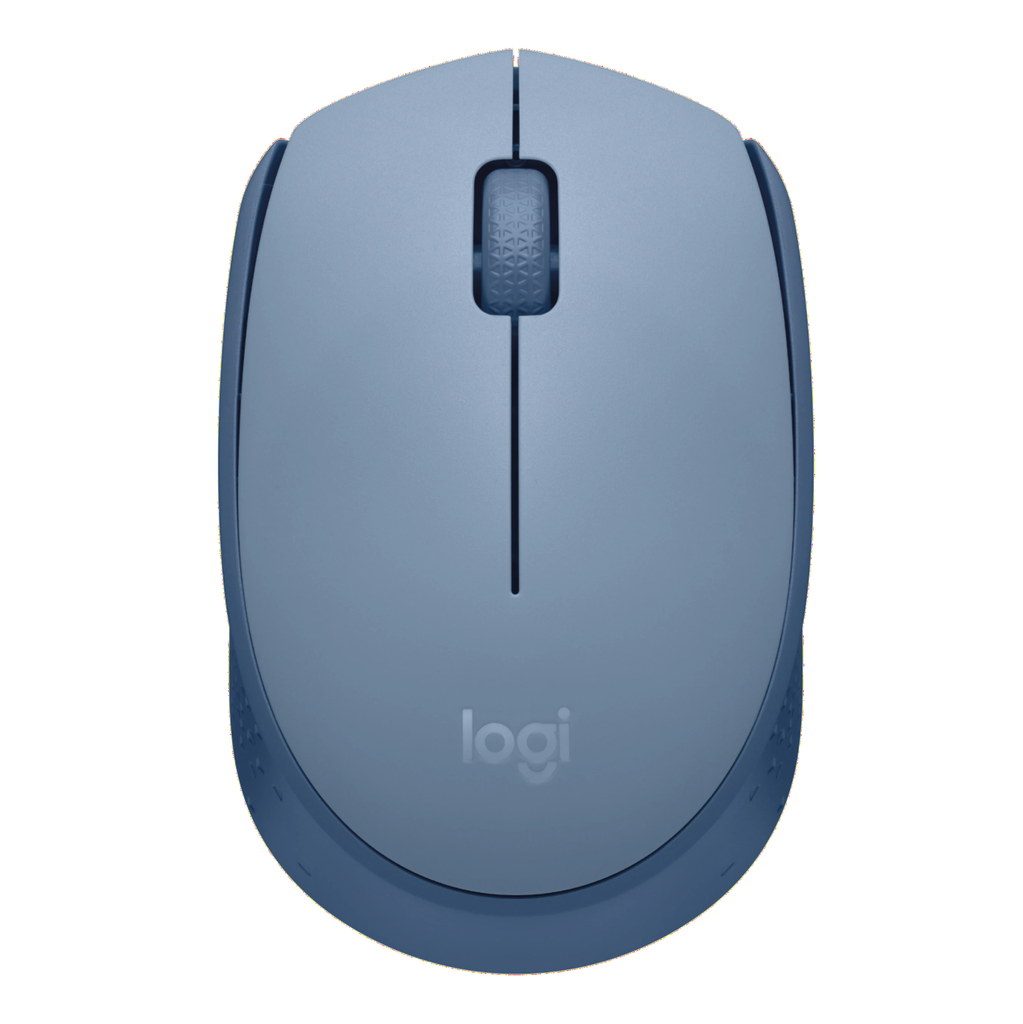 Logitech M170 Wireless Mouse Blue Gray