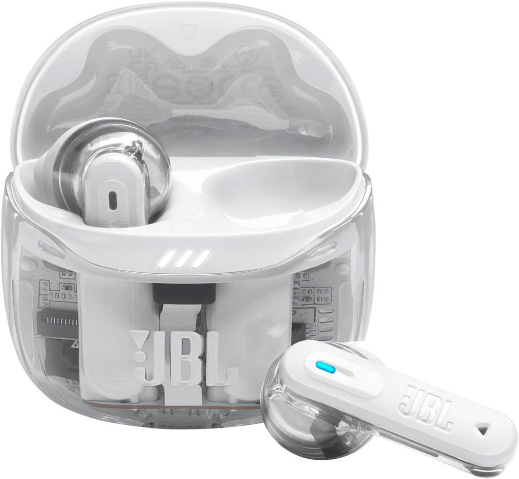 JBL TUNE FLEX 2 Ghost Edition- True Wireless Earbuds Ghost White