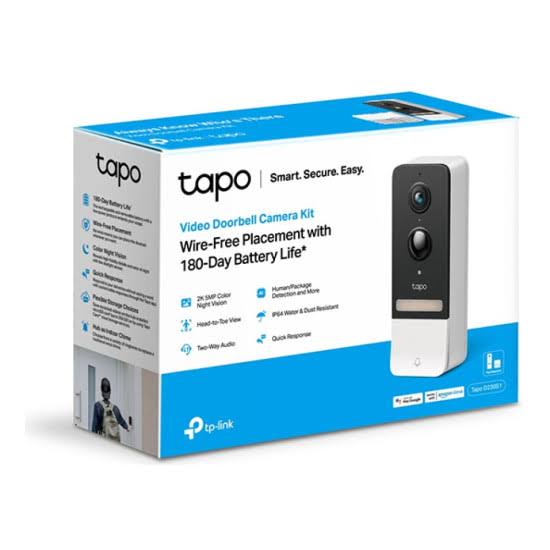 TP-Link Smart D230S1 Video Doorbell Camera Kit