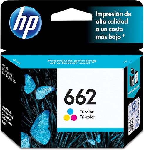 [CZ104AL] HP Ink 662 Tricolor