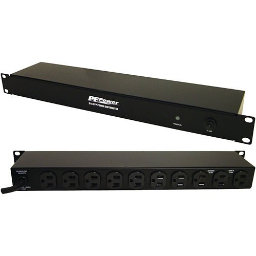[D10-PFP] Panamax 10 Outlet Rack Strip