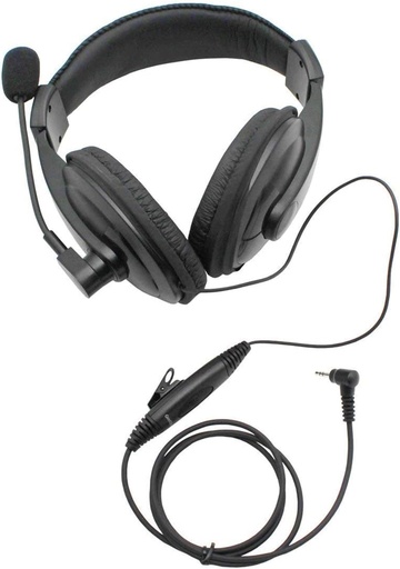 [X001YQ596Z] GoodQbuy Professional Noise Cancelling Radio Overhead Headsets