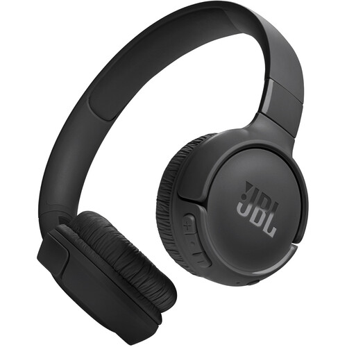 [JBLT520BTBLKAM] JBL Tune 520BT Wireless On-Ear Headphones (Black)