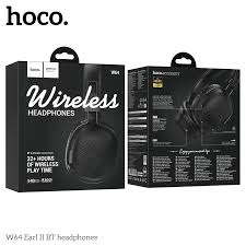 [W64-BLK] HOCO W64 Earl II BT headphones - Black