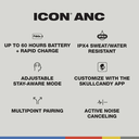 Skullcandy ICON ANC True Black