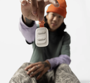 Skullcandy Dime 3 True Wireless Bone Orange Glow