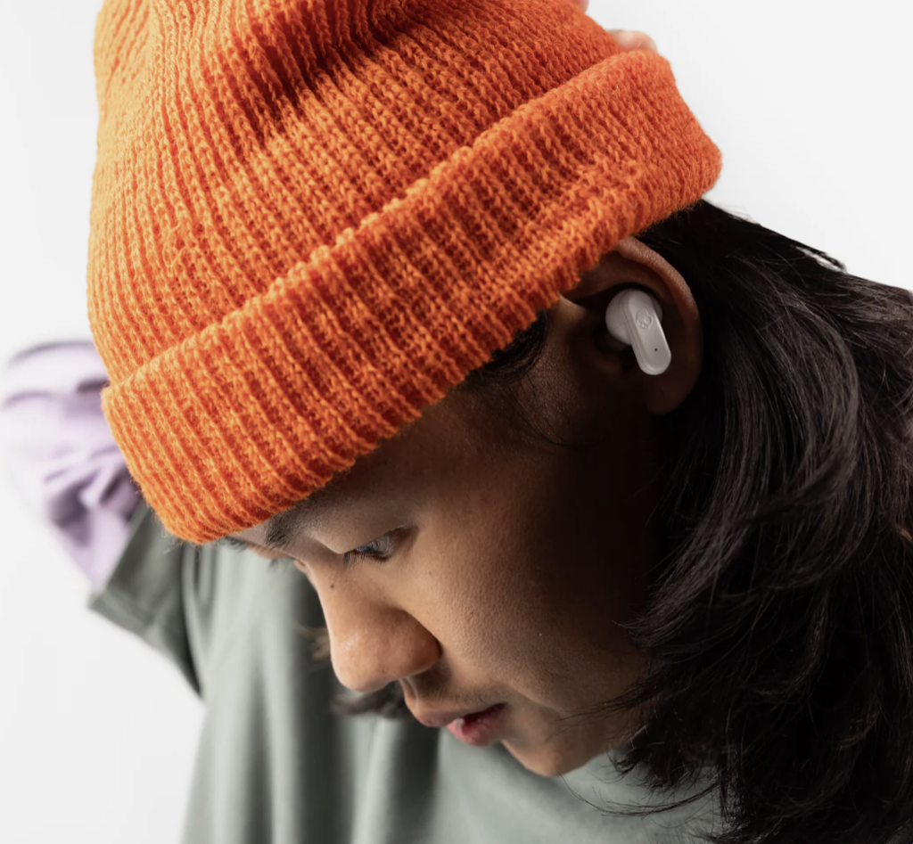 Skullcandy Dime 3 True Wireless Bone Orange Glow