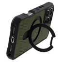 ItSkins Force R Nylon MagSafe iPhone 16 Pro Max - Olive Green & Black