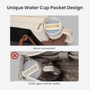 LOVEVOOK Laptop Tote Bag for Women 17.3" - Black