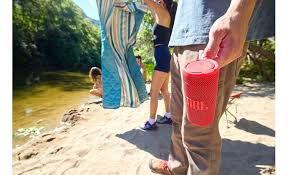 JBL Grip Portable Bluetooth Speaker - Red