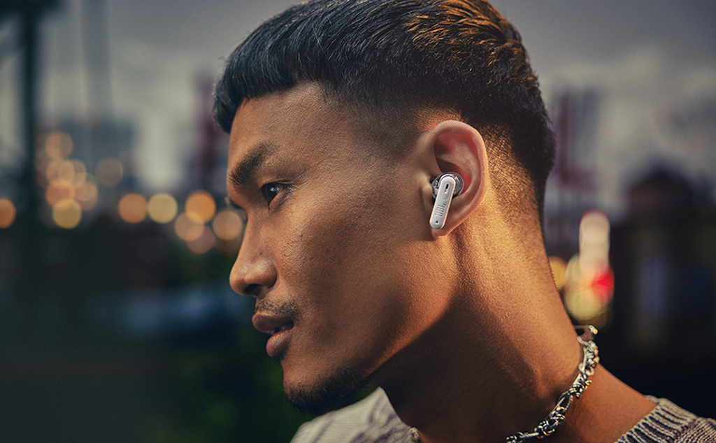 JBL Tune Beam 2 Ghost Edition  - True Wireless Earbuds - White